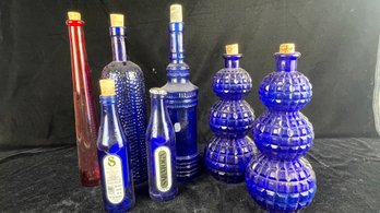 Colored Glass Bottles