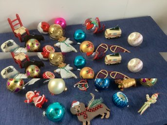 Vintage Christmas Ornaments Lot #2