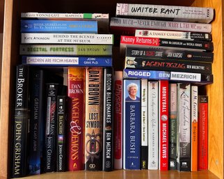 Over 25 Books, Mostly Politics & Popular Novels