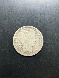 1899 Barber Silver Quarter