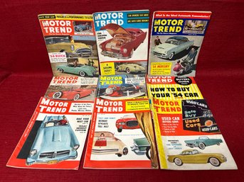 1950s Motor Trend Magazines