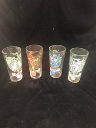 Twelve Days Of Christmas Collectible Glasses