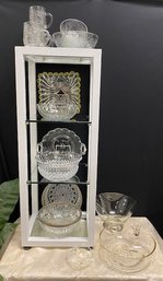 Large Collection Of Estate Glass/crystal Serving Bowls