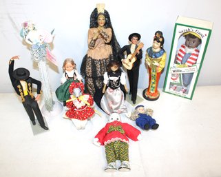 Lot Of 11 Vintage Dolls