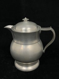 Vintage Woodbury Pewter Lidded Jug