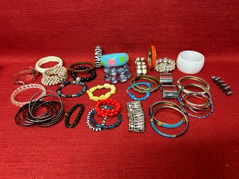 Large Estate Bracelet Lot