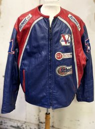 Vintage Schott Formula One Racing Jacket- Made In USA- Size 4XL