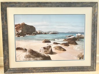 Beachy Framed Print