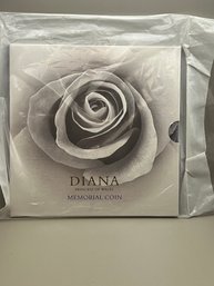 Beautiful Diana Princess Of Wales Memorial Coin (SEALED IN ORIGINAL PACKAGE)