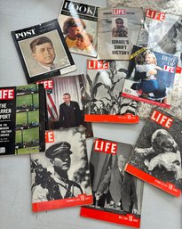 Lot Of 32 - Vintage Life Magazines And More