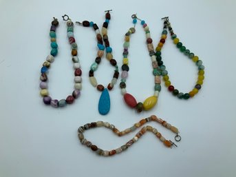 MultiColor Bead Necklaces