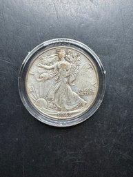 1942 Walking Liberty Silver Half Dollar