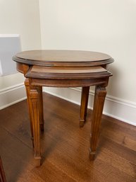 Wood Nesting End Table