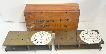 2 National Ocean Society Standard Tide Gage Clocks