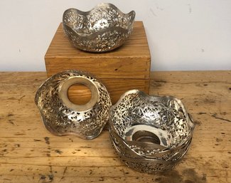 6 Silver Bowl 'Covers' - Sing Fat