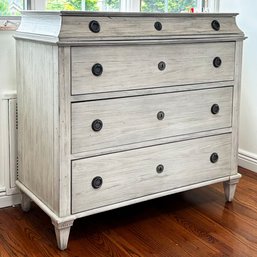 A Bleached Oak Dresser And Changing Table Combo By Restoration Hardware Baby & Child