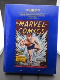 SOTHEBY'S COMIC BOOKS AND COMIC ART DECEMBER 18,1991 HARDCOVER AUCTION CATALOG