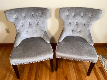 Pair Of Pier 1 Imports Side Accent Chairs  21x18x35