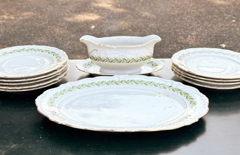 Vintage German Porcelain Dishes And Accessories