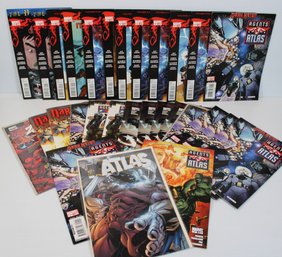 Marvel Comics With Atlas No. 2 & 3, Dark Reign, Agents Of Atlas No.2, Zodiac No.1, Duplicates Lot -TCJ