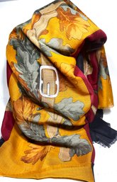 Richel, Paris Designer Scarf Depicting Flying Ducks