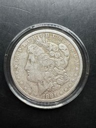 1881 Morgan Silver Dollar