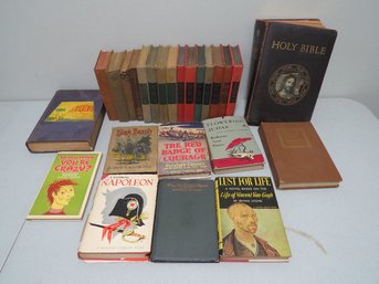 Lot Of Collectible Antique & Vintage Books