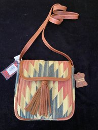 Native American Style Canvas Bag