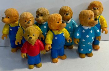 Lot Of 8 Berenstein Bears Figurines