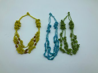 Multibead Necklaces