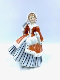 Vintage Royal Doulton Bone China 'Noelle' HN 2179 Figurine