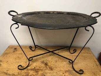 Antique Portable Tea Table