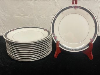 Noritake ETIENNE Vintage China 8' Plates