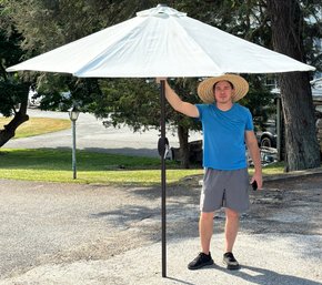 An 8' Market Umbrella