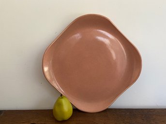 MCM Russel Wright Coral Pink Large Platter
