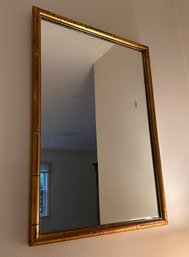 Bamboo Style Framed Mirror