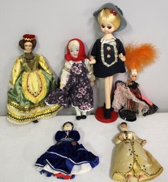 Lot Of 6 Antique Dolls