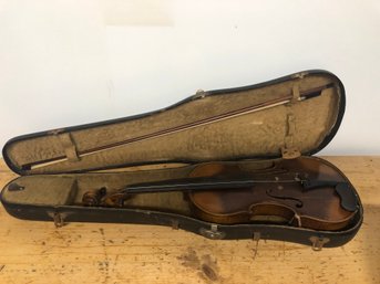 Albin Voigt Violin And M&W Co Violin Case W/extras