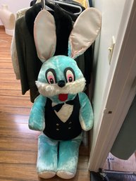 Hugh Vintage MCM Stuffed PLush Rabbit