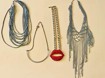 Group Of Necklaces - Costume Jewelry