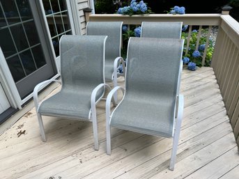 Lot Of 4 Patio Chairs