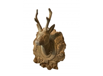 Cast Iron Deer Coat Hook/ Wall Decor