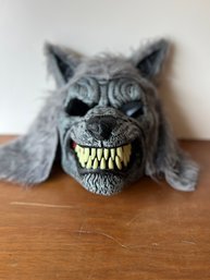 Spirit Halloween Adult Wolf Mask Adjustable Strap