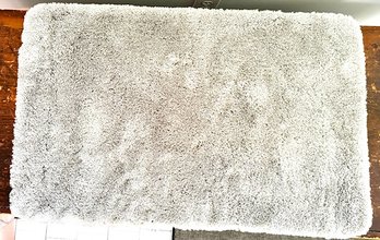 Grey Rubber Backed Bath Mat By Threshold