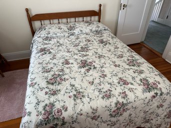 Full Size Wooden Headboard And Mattress