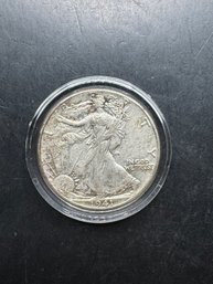 1941 Walking Liberty Silver Half Dollar