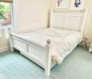 Land Of Nod Full Size Walden Bed With Trundle - Purchase Price $1249