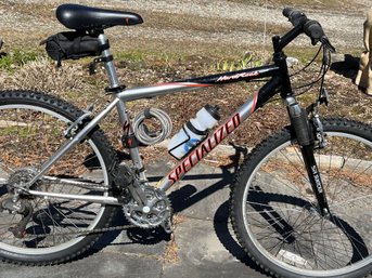 Mountain Bike With Helmet And Accessories - Like New!