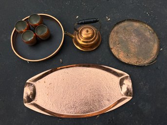 Vintage Copper Lot With Moscow Mules