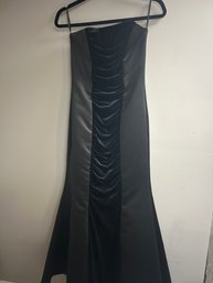 Event Showstopper 2: Scott McClintock Black Strapless Gown Size 6